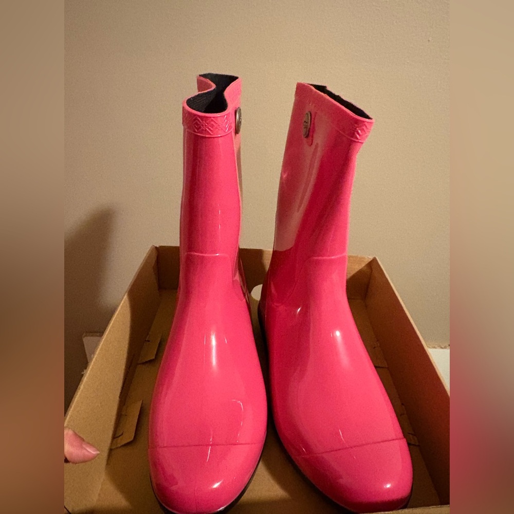 UGG Pink Women's Rain Boots
